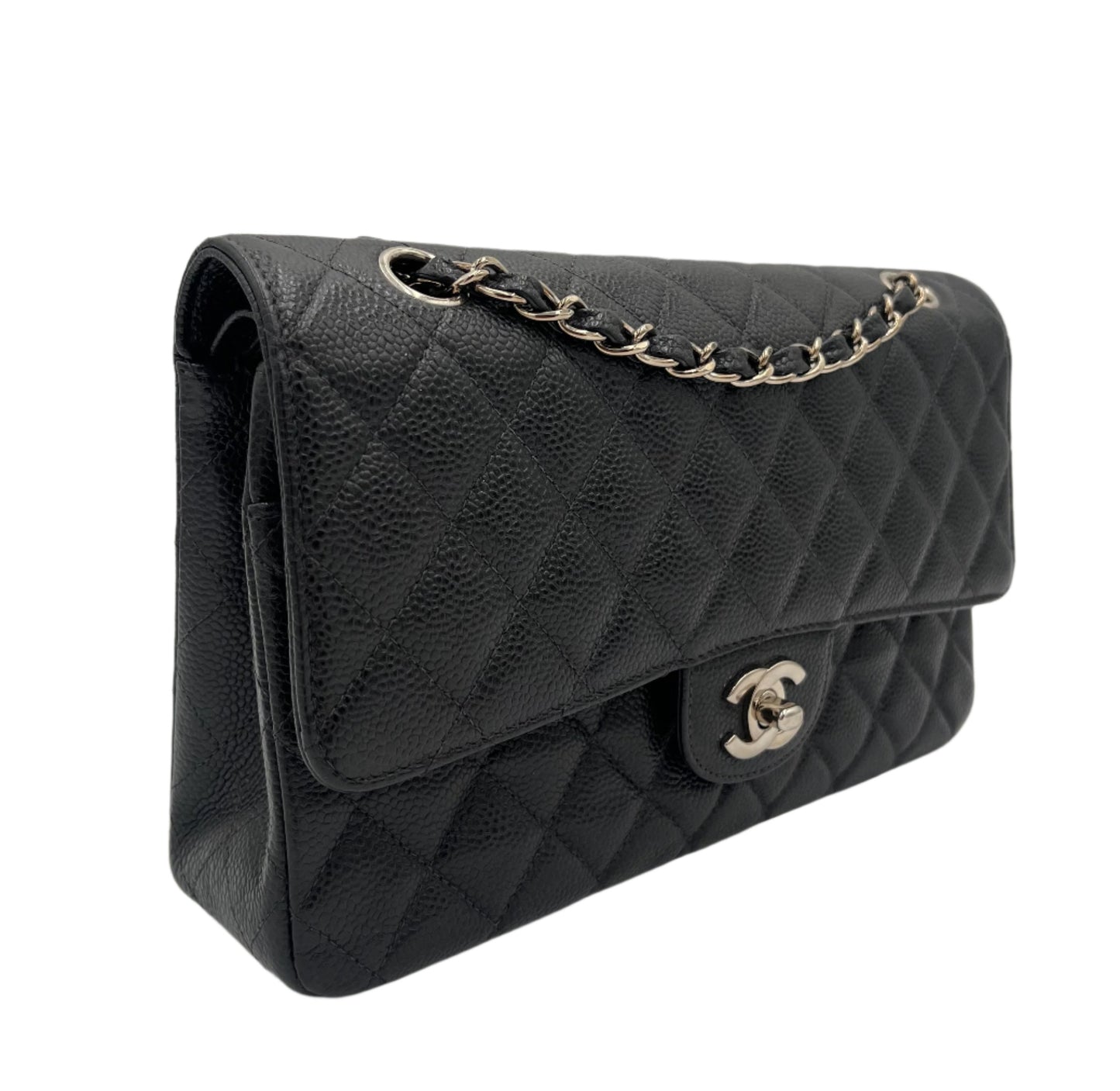 2000 Chanel Double Flap Caviar Bag
