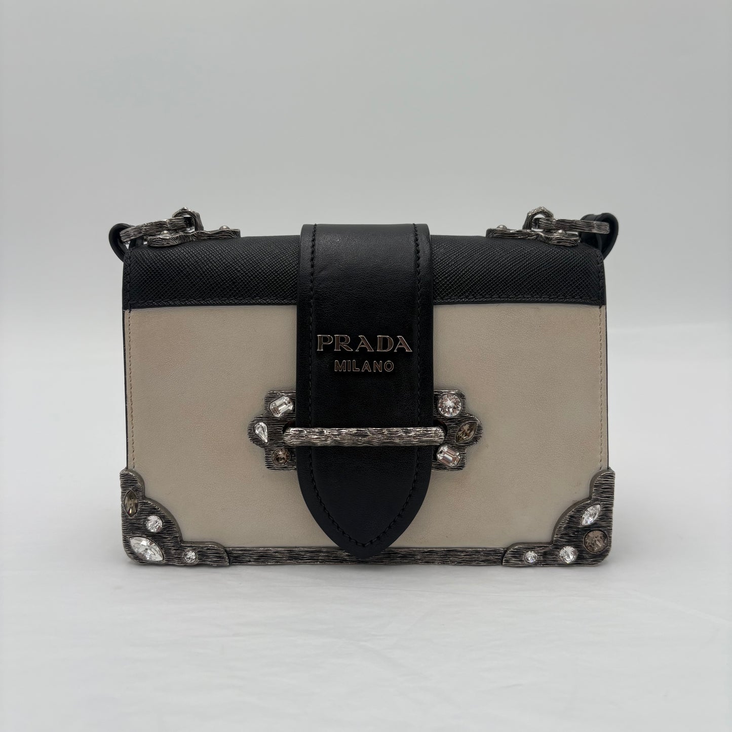 Prada Cahier Chain Crossbody