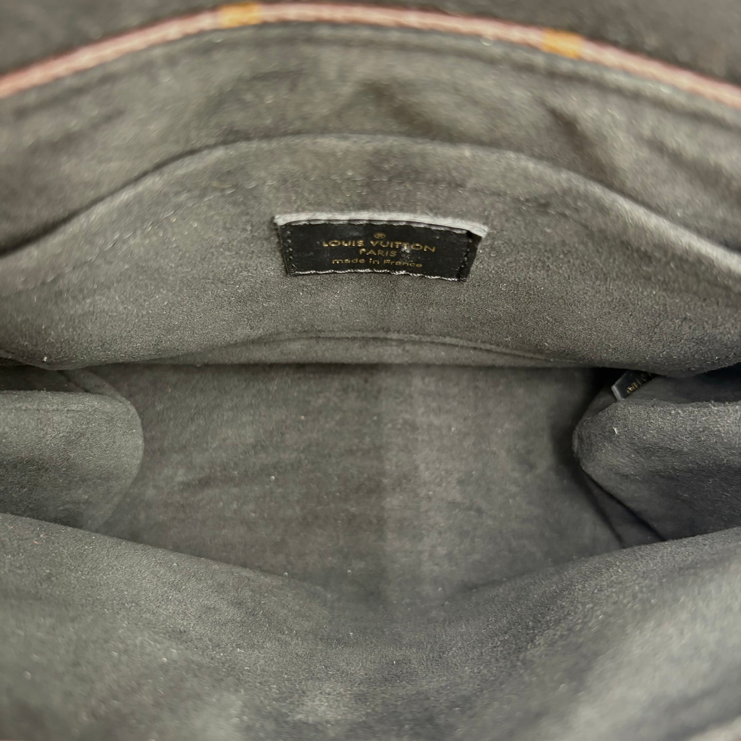 Chipped Louis Vuitton Monogram Locky 2 Way Bag