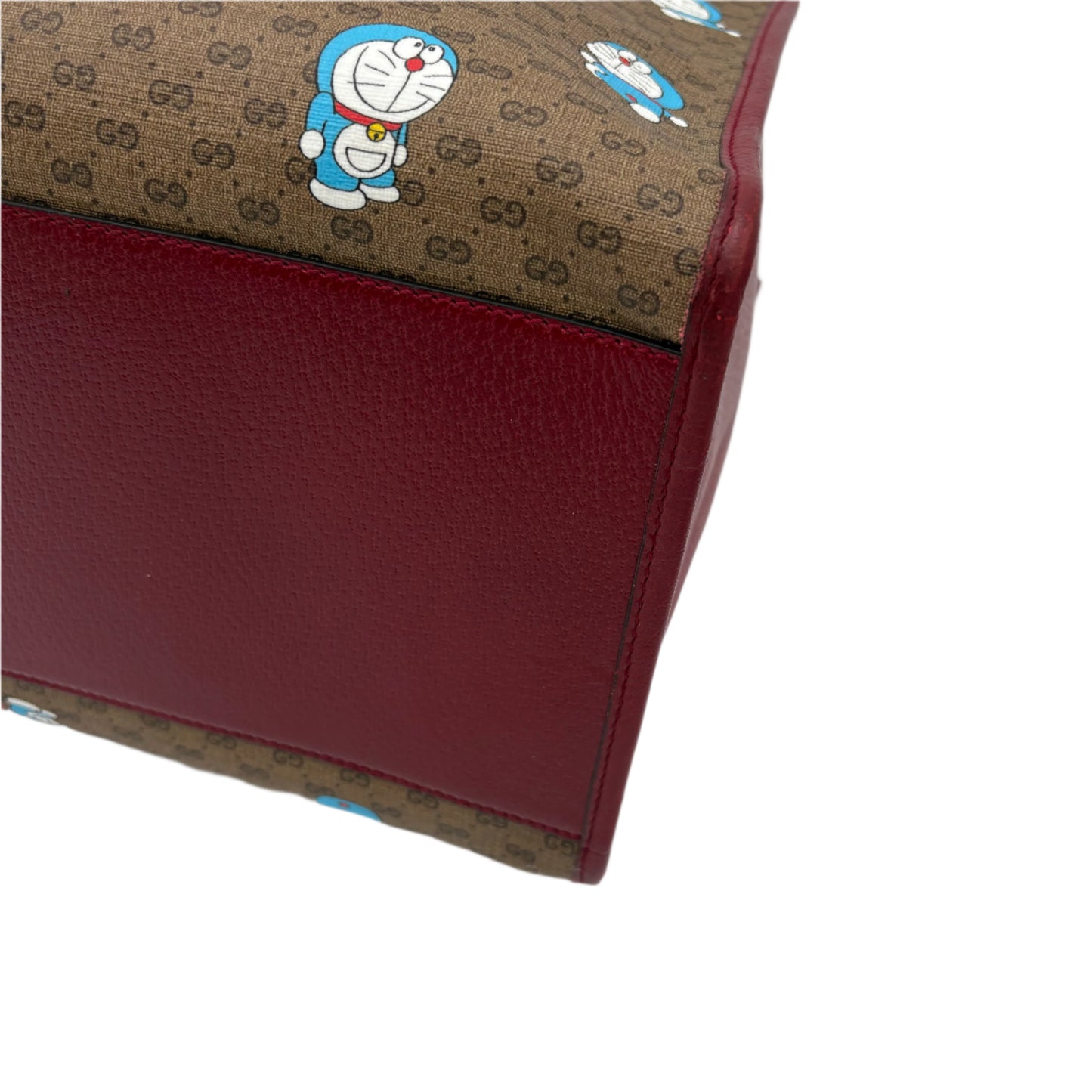 Gucci Doraemon mini Tote large GG-Monogram Red
