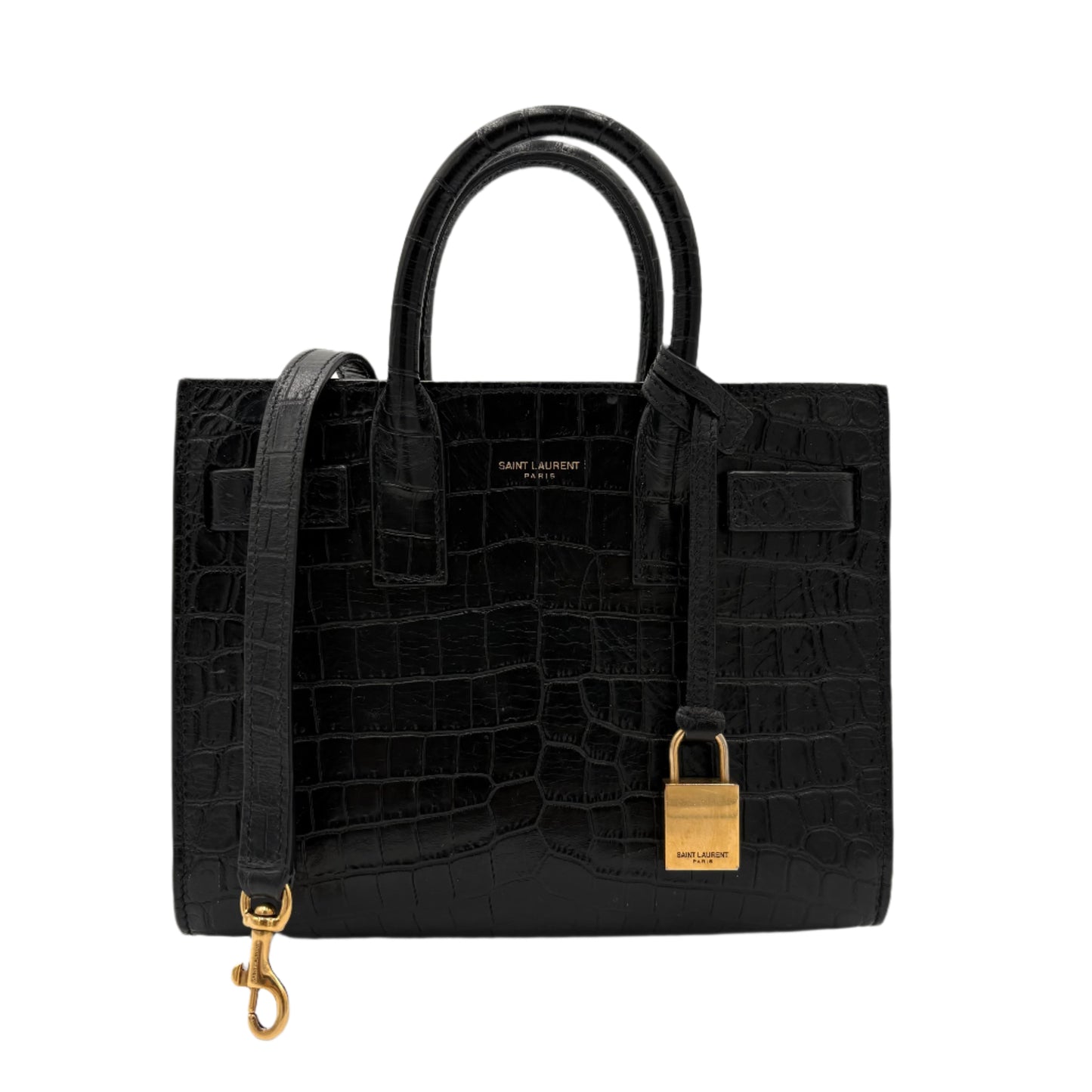 Saint Laurent Sac De Jour Nano Top Handle Bag