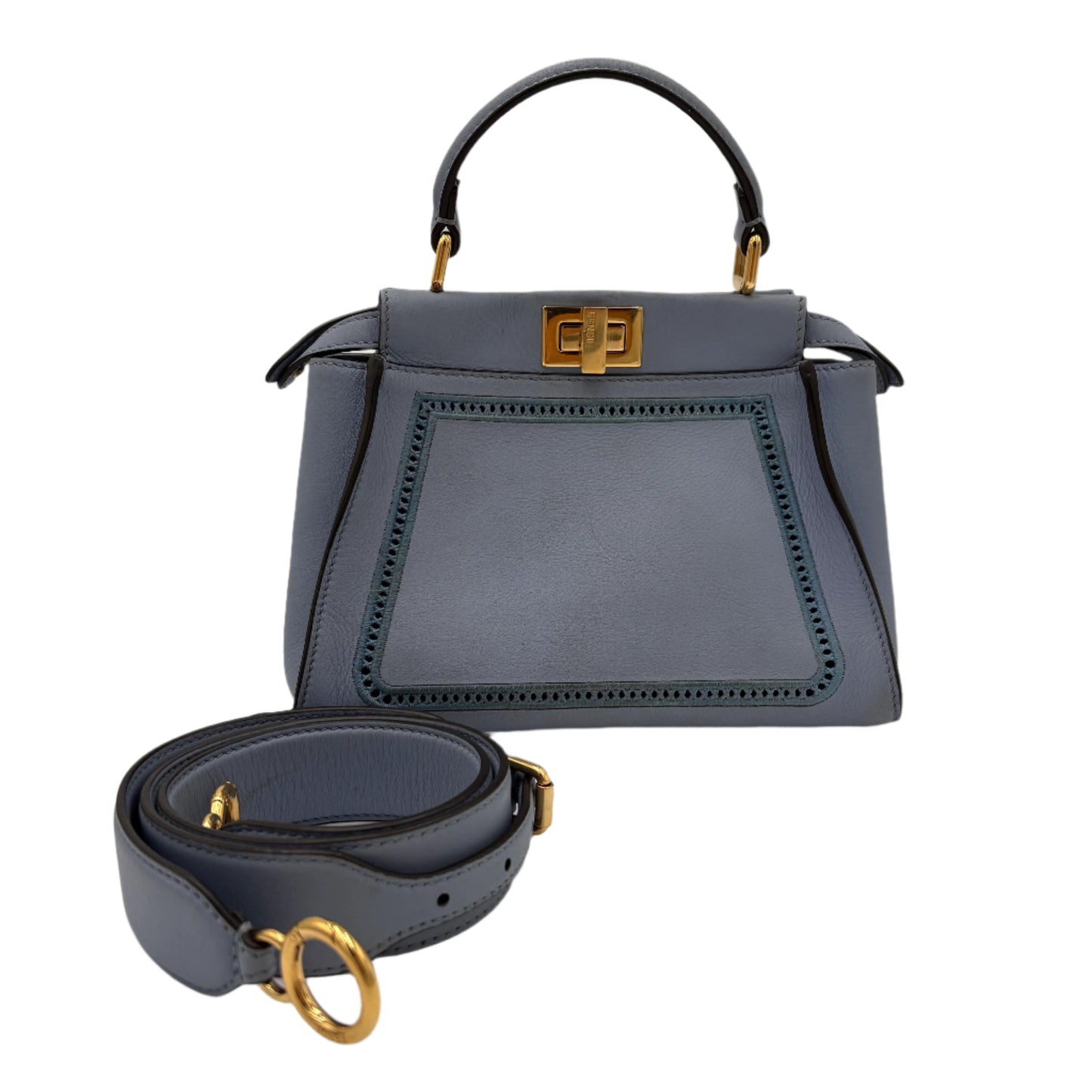 Fendi Small Peekaboo Bag w/Strap