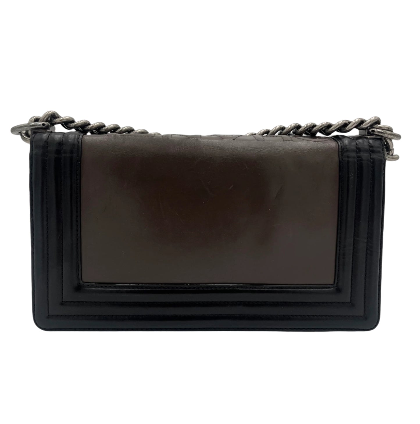 2011 Chanel Glazed Calfskin Boy Bag
