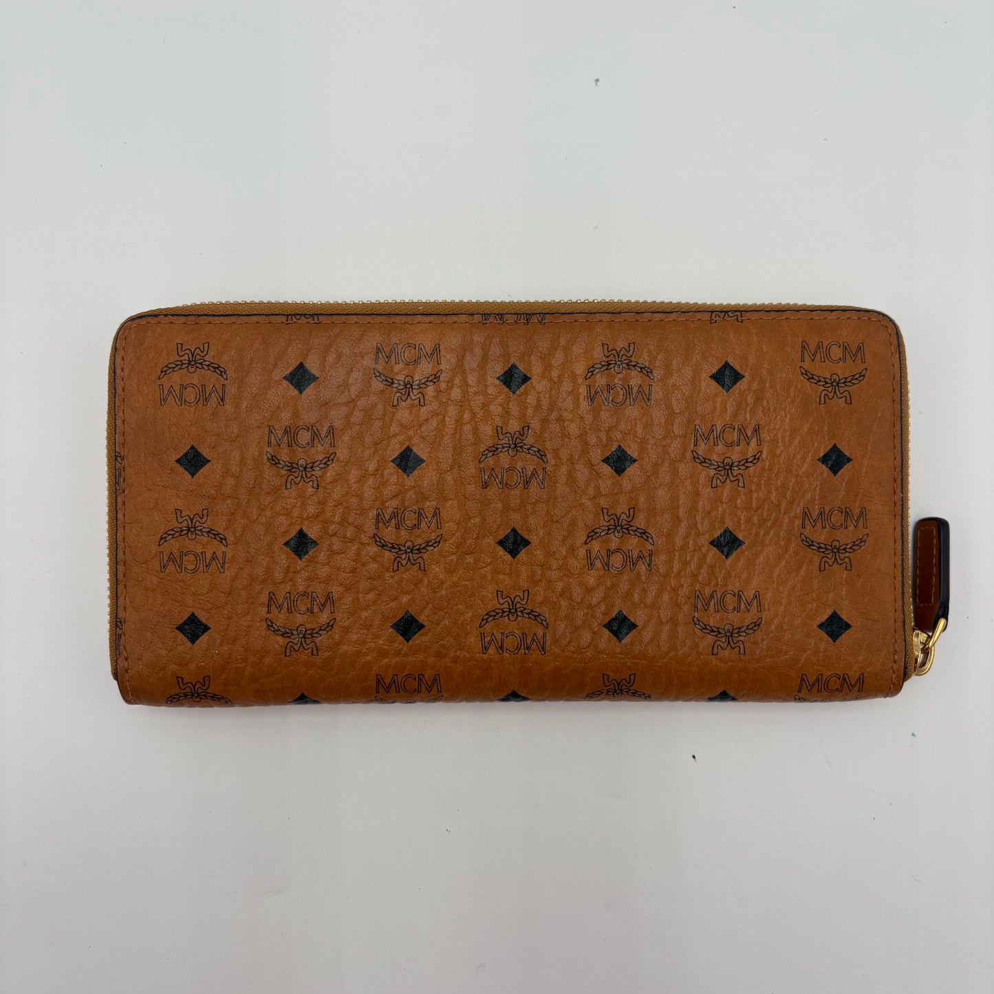 MCM Large Zip Around Wallet