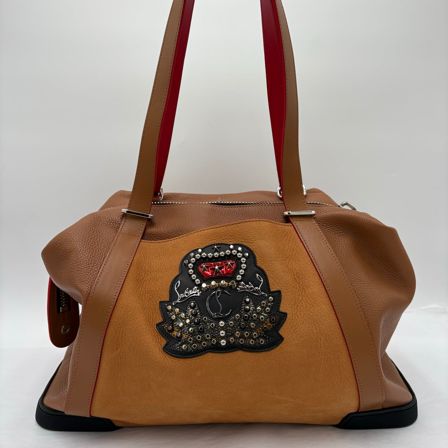 Christian Louboutin Bagdamon Cognac Leather