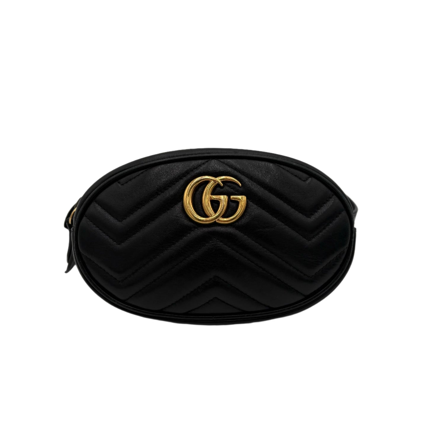 Gucci GG Marmont Black Belt Bag
