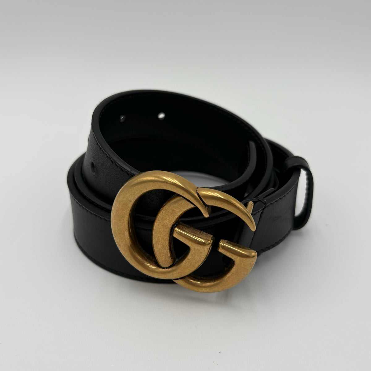 Gucci Marmont Belt Black/Gold