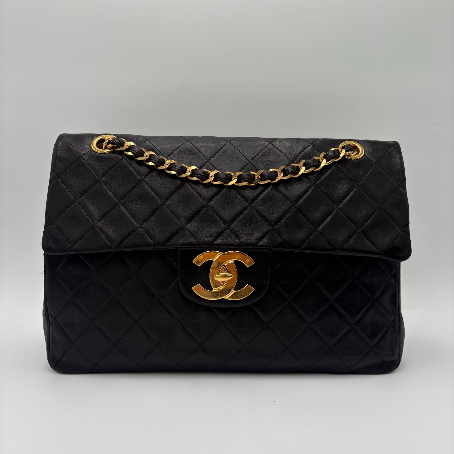 1994-96 Chanel Maxi Lambskin Flap Bag
