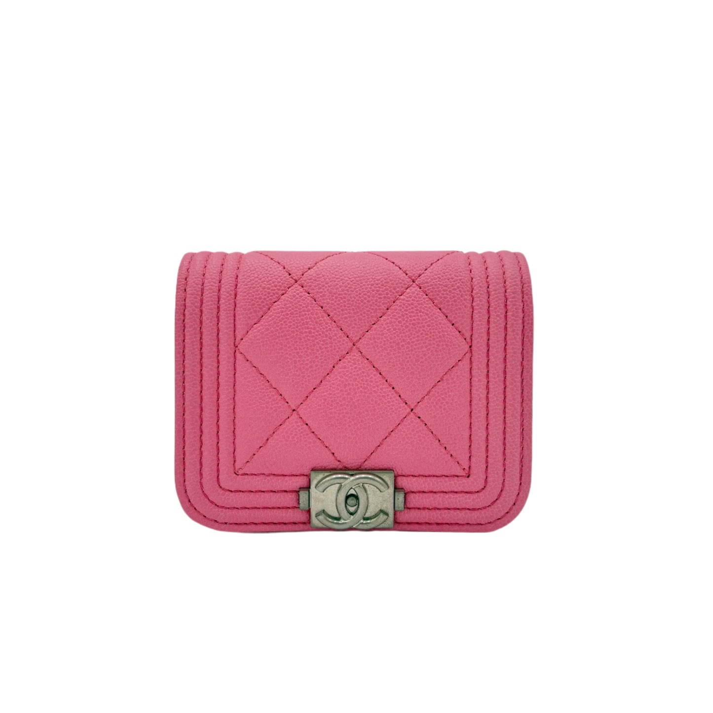 MIB 2023 Chanel Mini Boy Belt Bag Pink Caviar