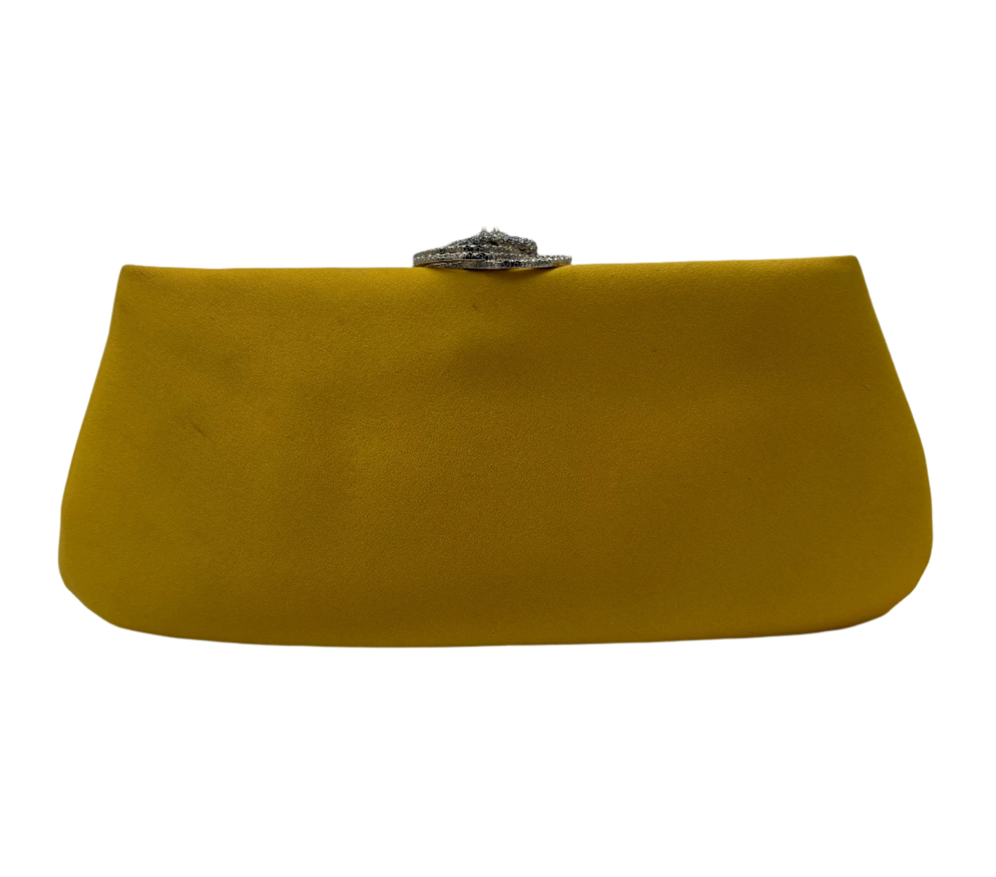 Chanel Camelia Clasp Clutch-Canary Yellow