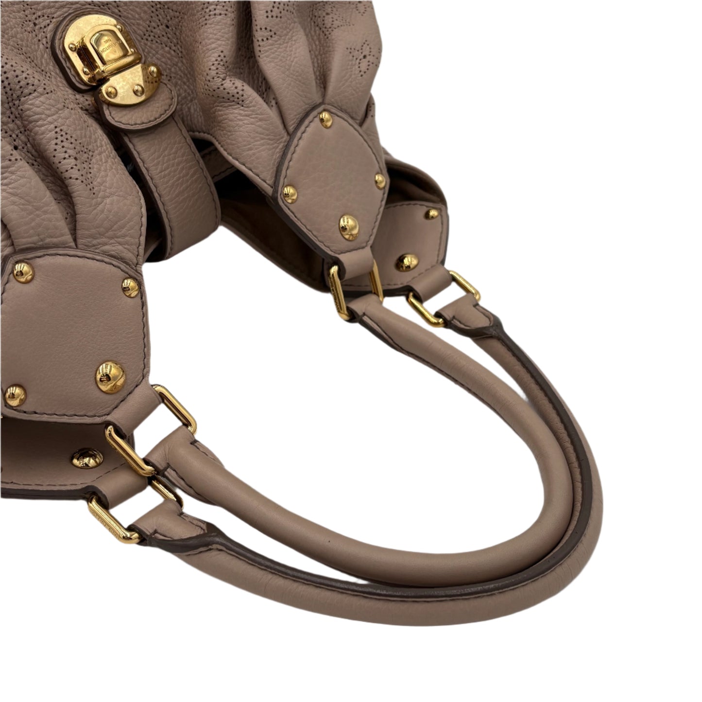 Louis Vuitton Mahina Hobo XL Bag Beige