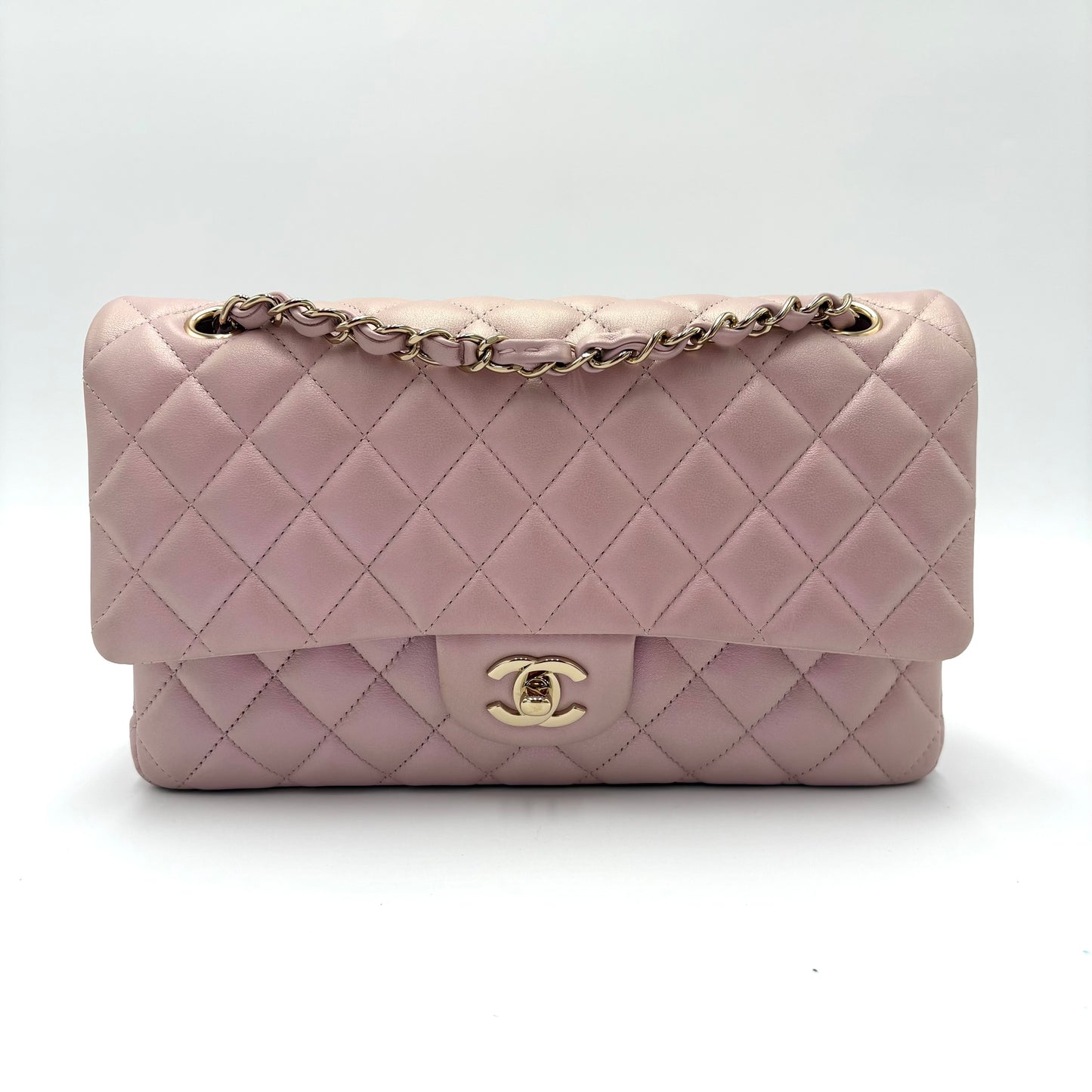 Chanel Lambskin Double Flap Classic