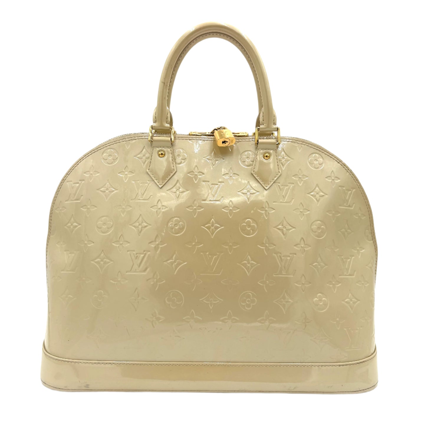 Louis Vuitton Alma Vernis GM-Ivory