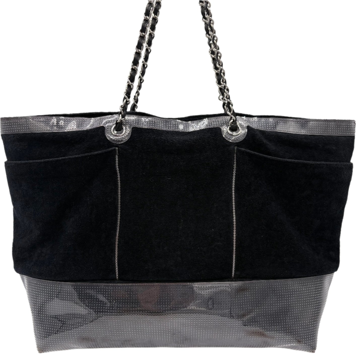 2008/09 Chanel Terry Cloth CC XL Tote Bag