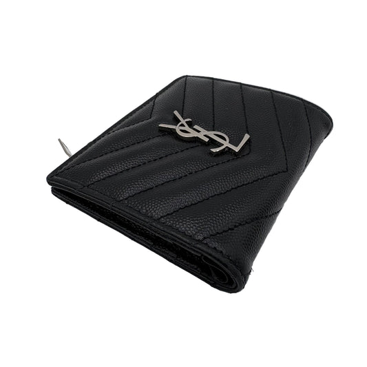 Saint Laurent YSL Cassandre Matalasse Bi-Fold Wallet