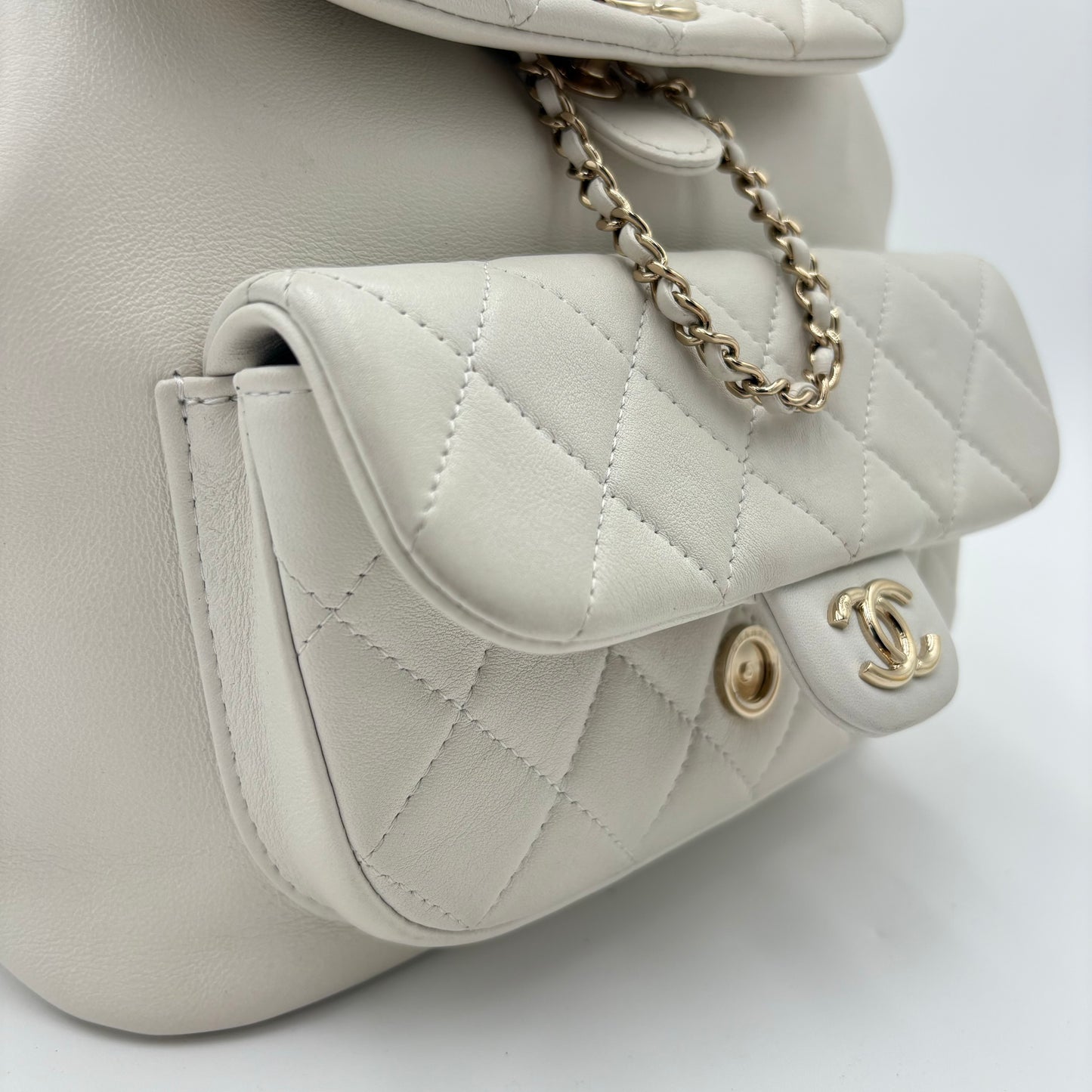 2023 Chanel Duma Drawstring Backpack