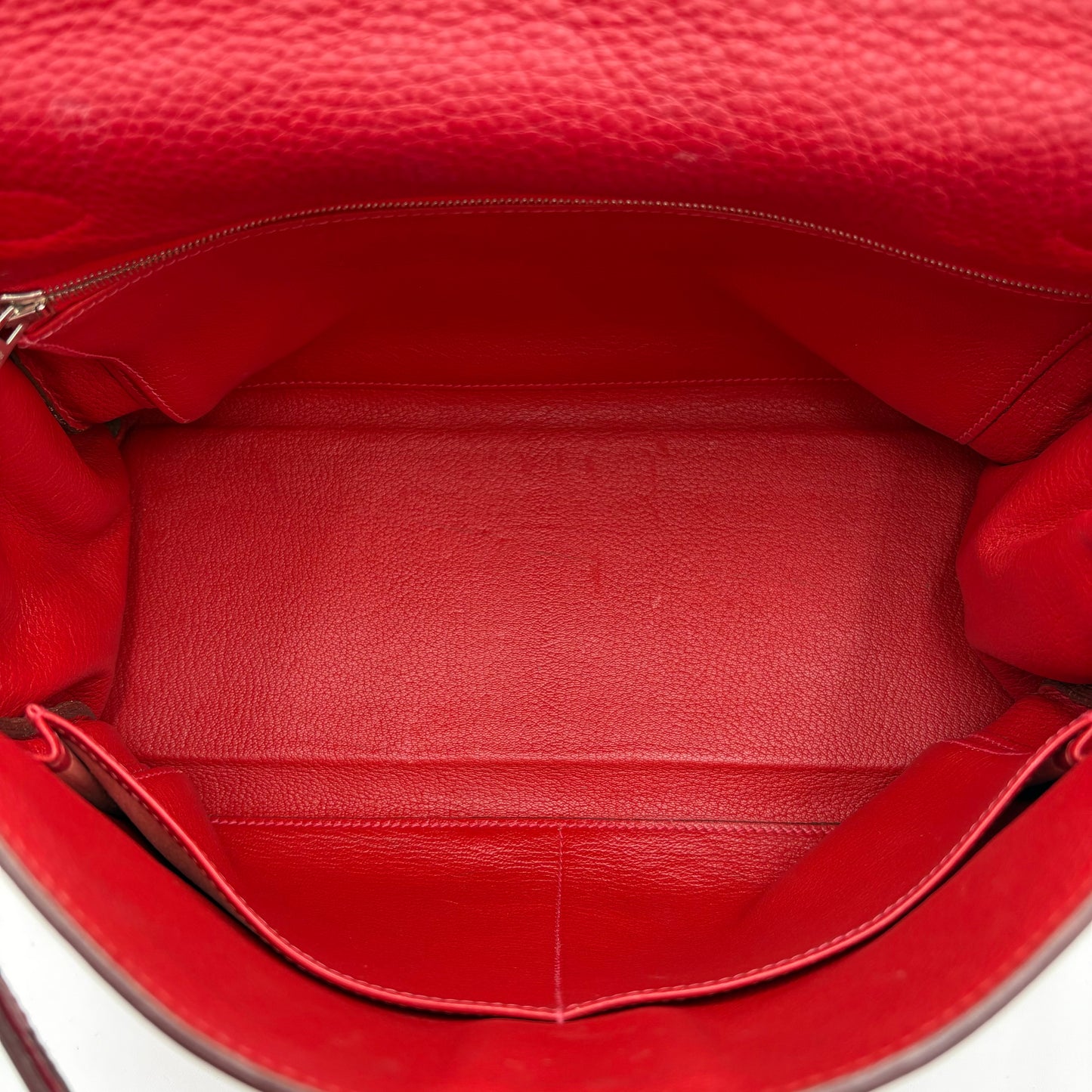 2006 Hermes Kelly Clemence-Rouge : 30 cm