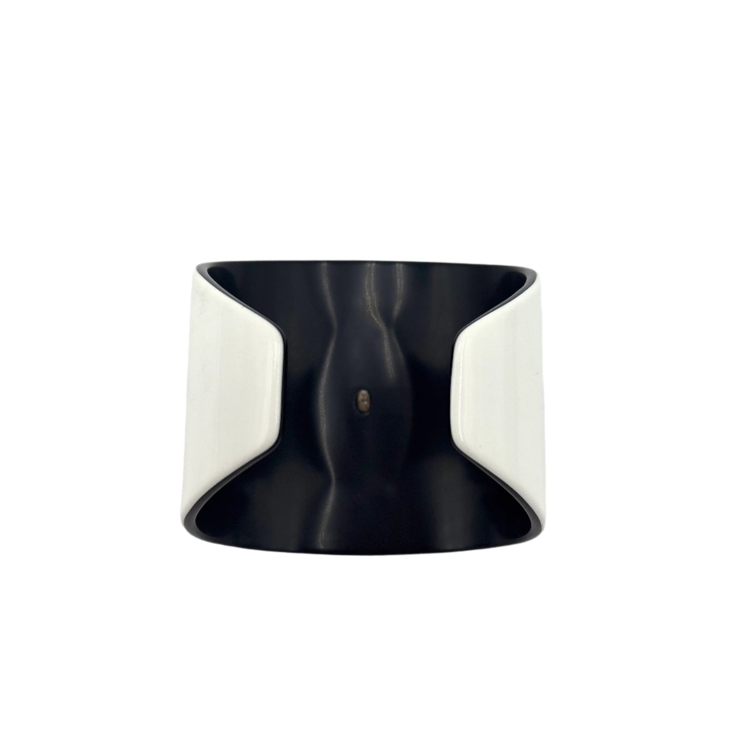 2001 Chanel CC Resin Wide Cuff