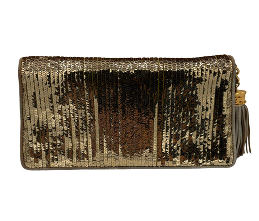 Rare 1986 Chanel Sequin Clutch