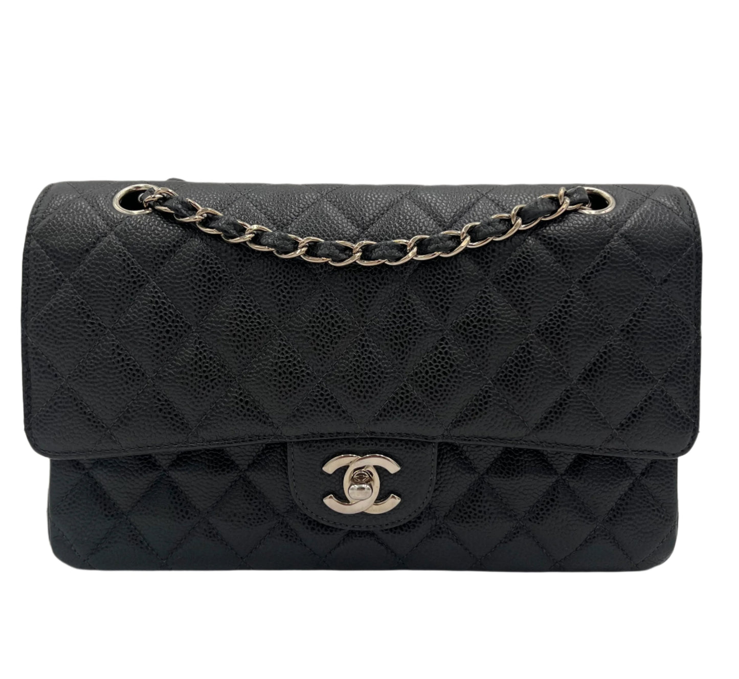 2000 Chanel Double Flap Caviar Bag