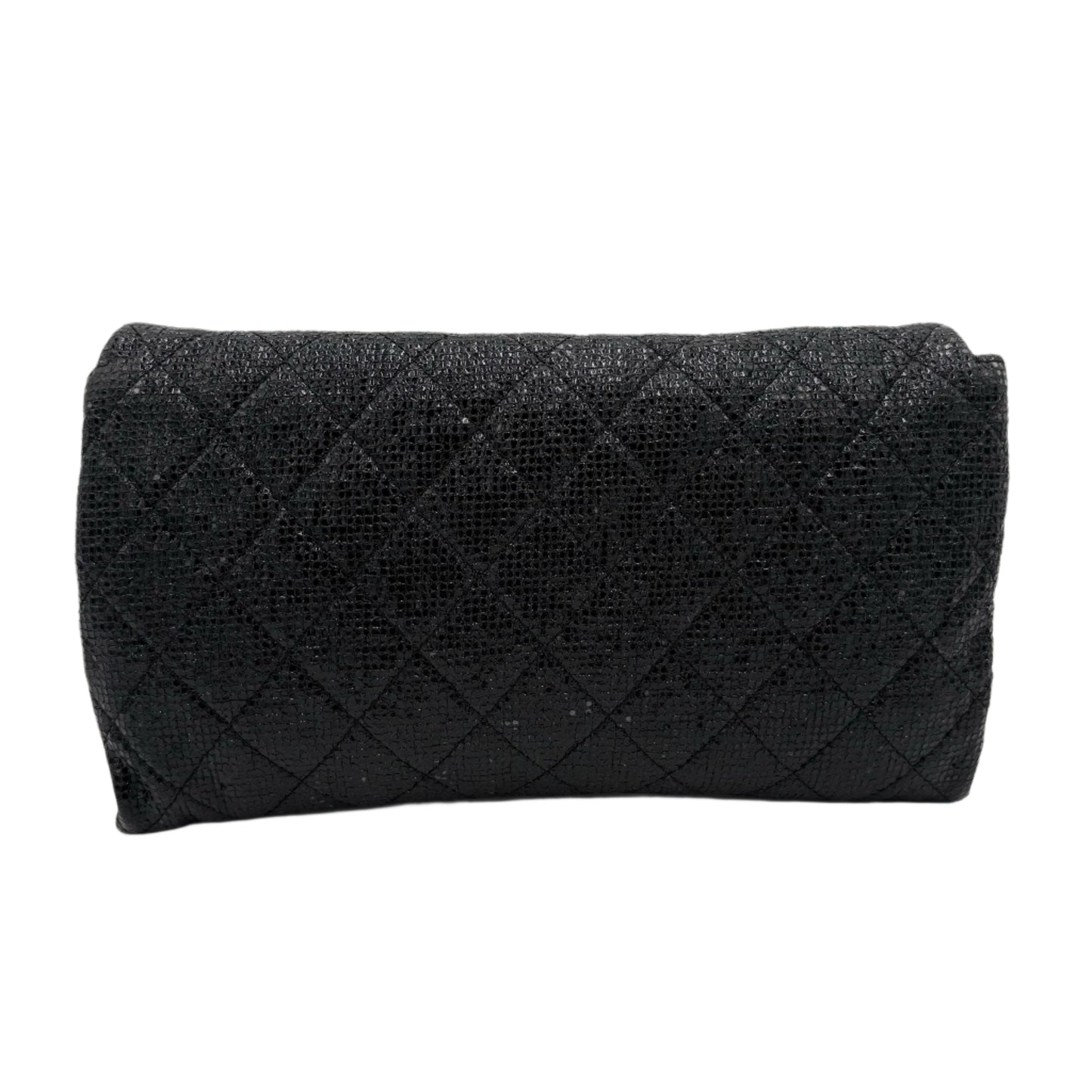 2015 Chanel Crossbody/Clutch-Black/Coated