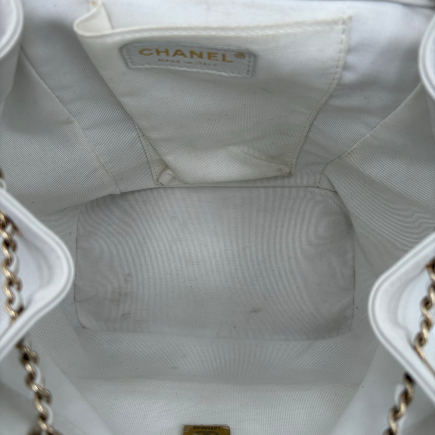 2023 Chanel Duma Drawstring Backpack