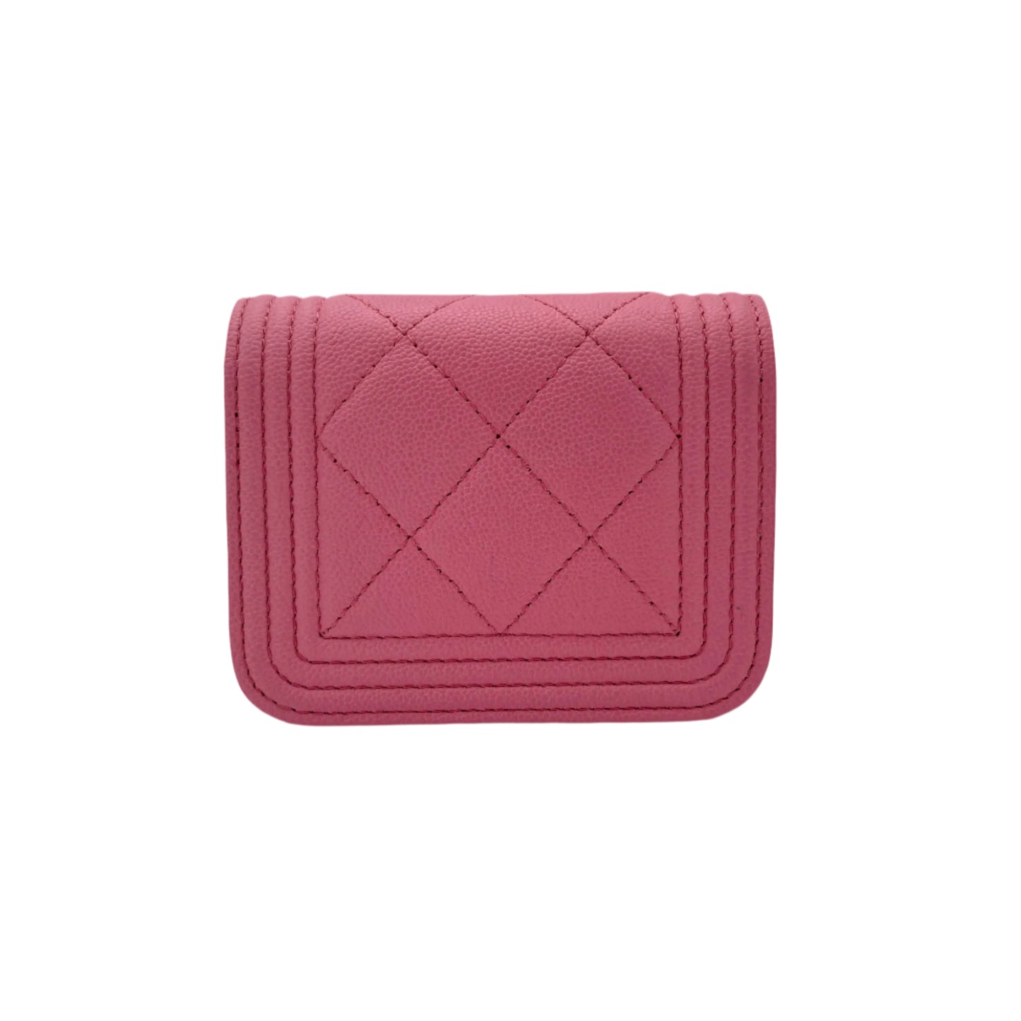 MIB 2023 Chanel Mini Boy Belt Bag Pink Caviar