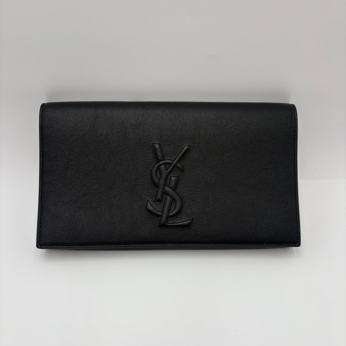 Saint Laurent Belle De Jour Large Clutch Black