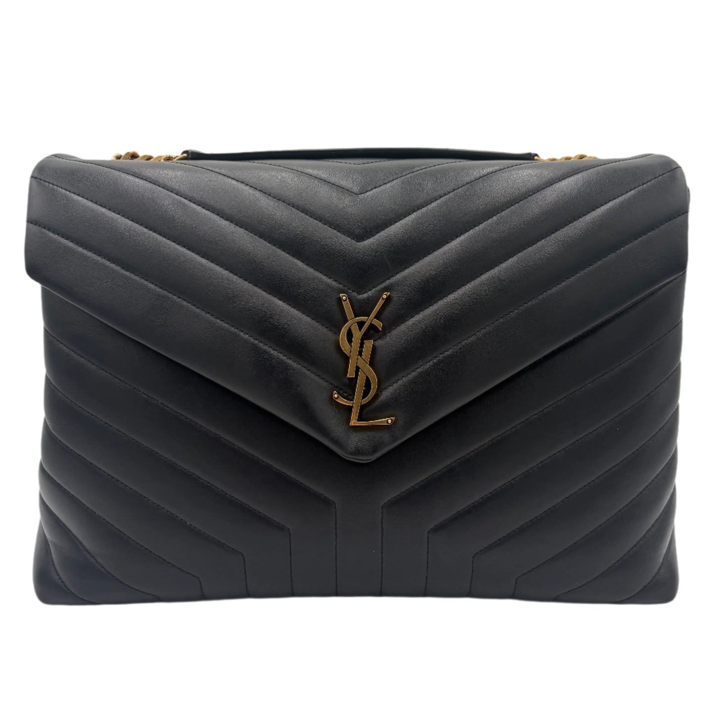 Saint Laurent Loulou Quilted Leather Shoulder Bag