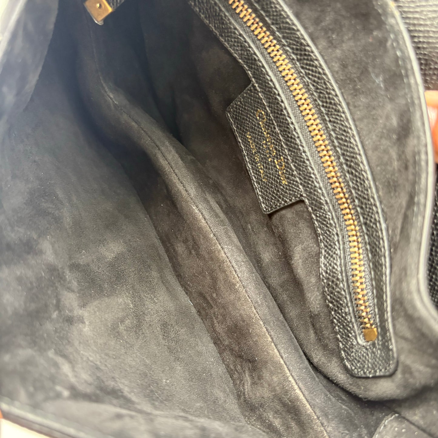 Christian Dior Saddle Bag W/ Strap