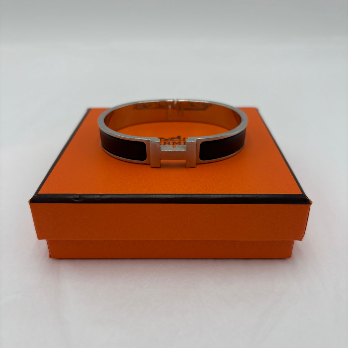 Hermes Clic HH Bracelet Matte Black