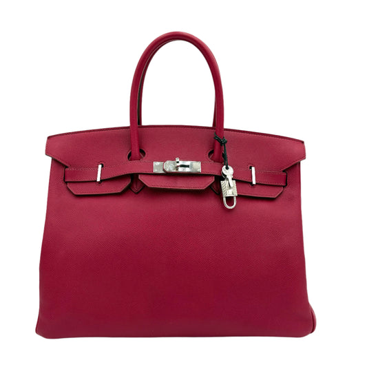 2011 Hermes Birkin Epsom Leather Rouge 35cm