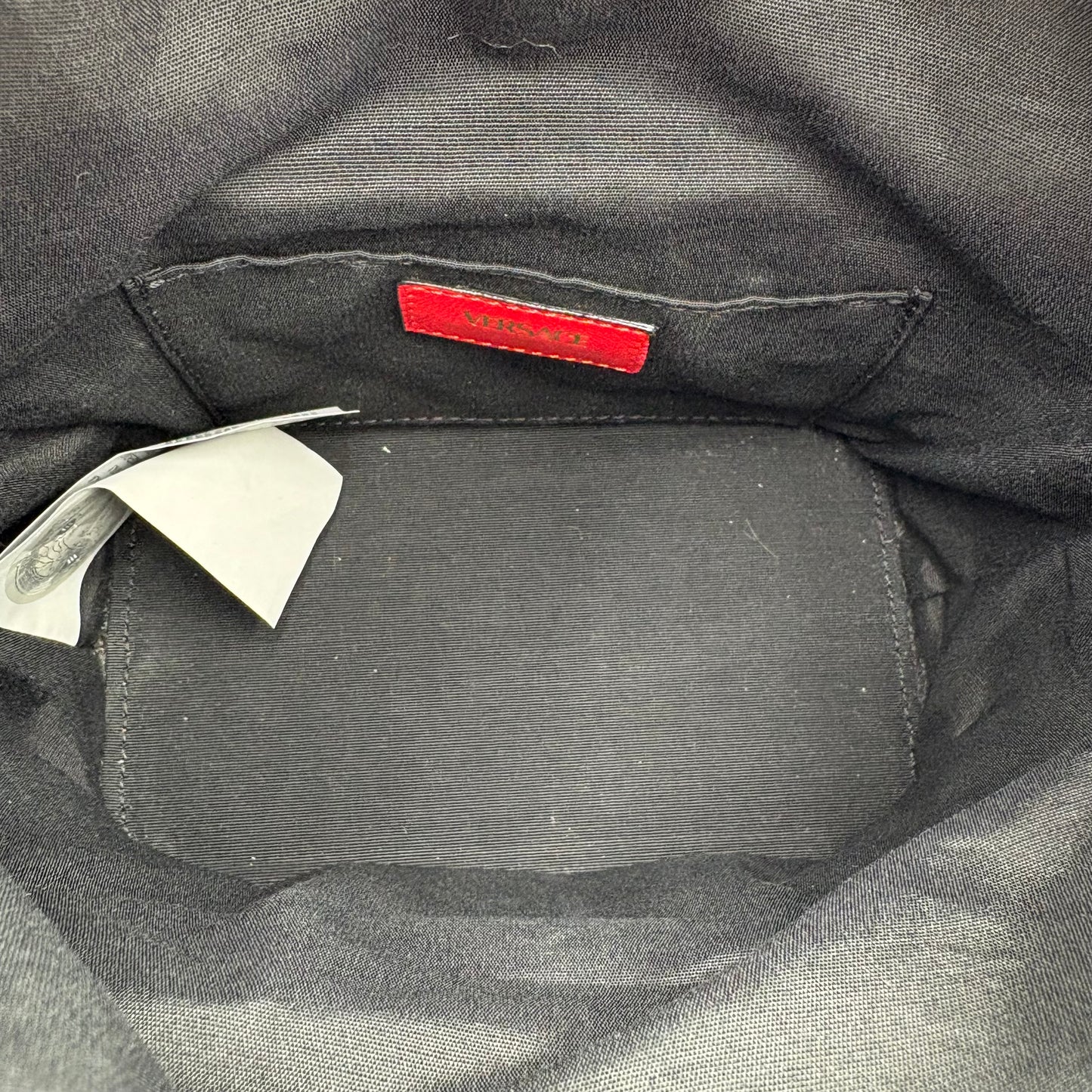 Versace Quilted Leather Crossbody Bag