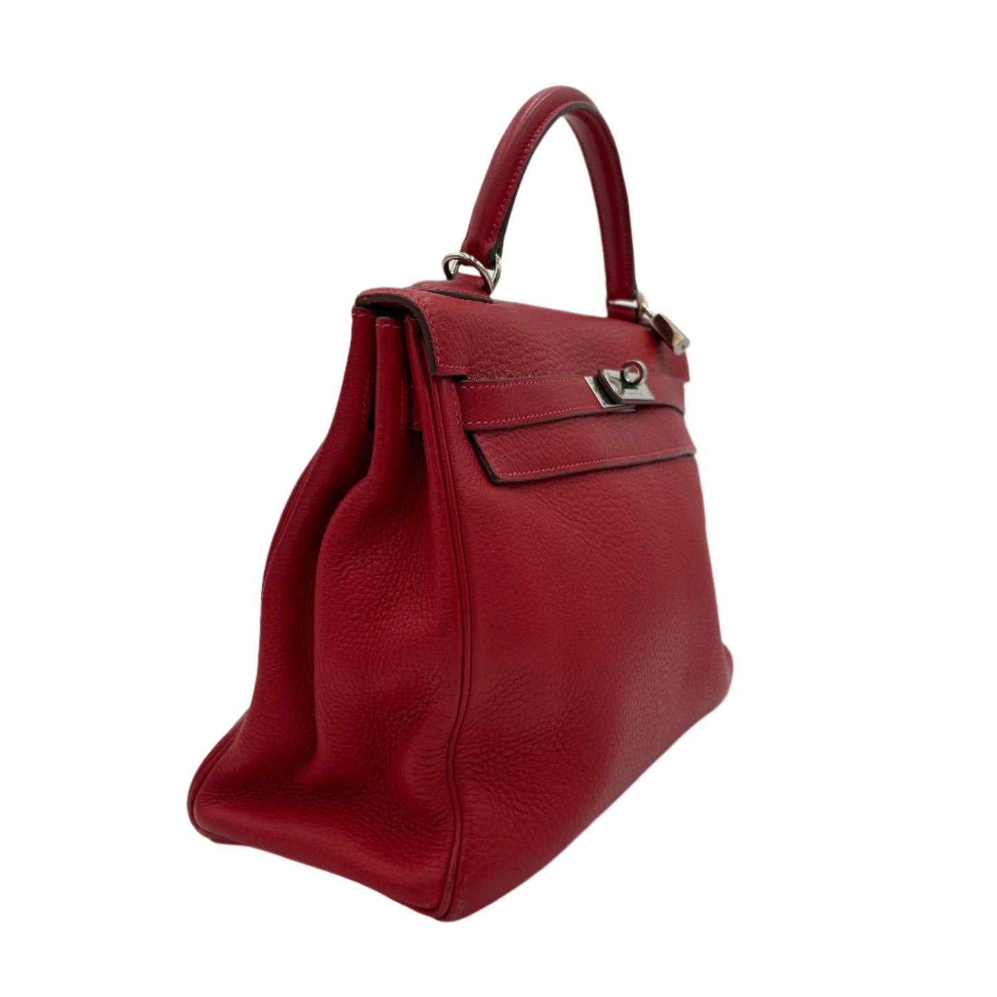 2006 Hermes Kelly Clemence-Rouge : 30 cm