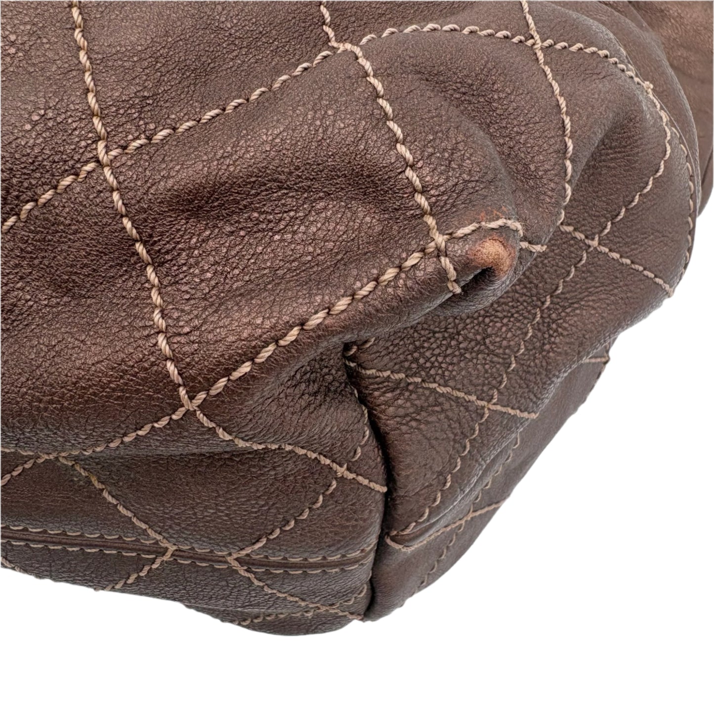 2007 Chanel Coco Cabas Brown Tote