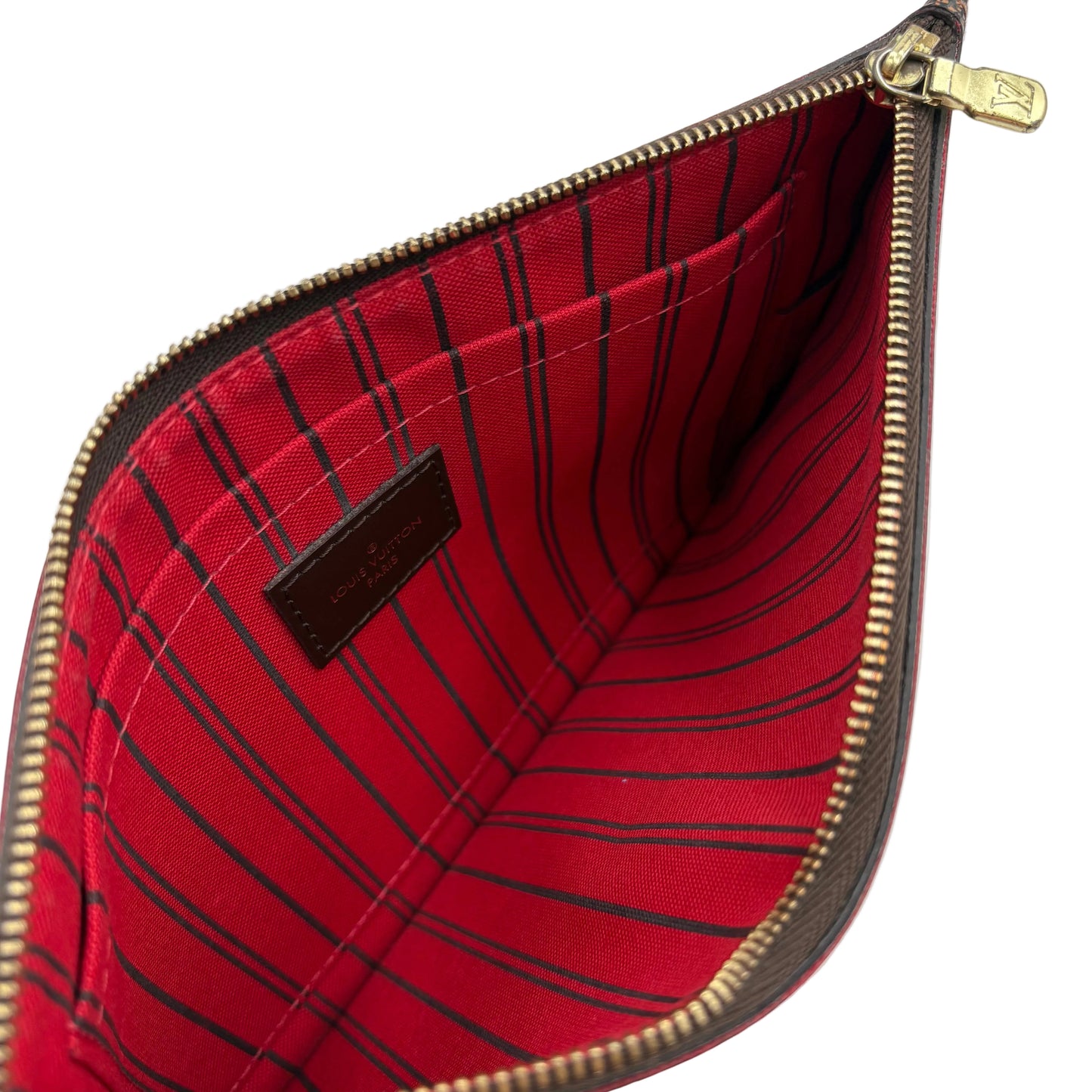 2016 Louis Vuitton Wristlet Pouch Damier Ebene
