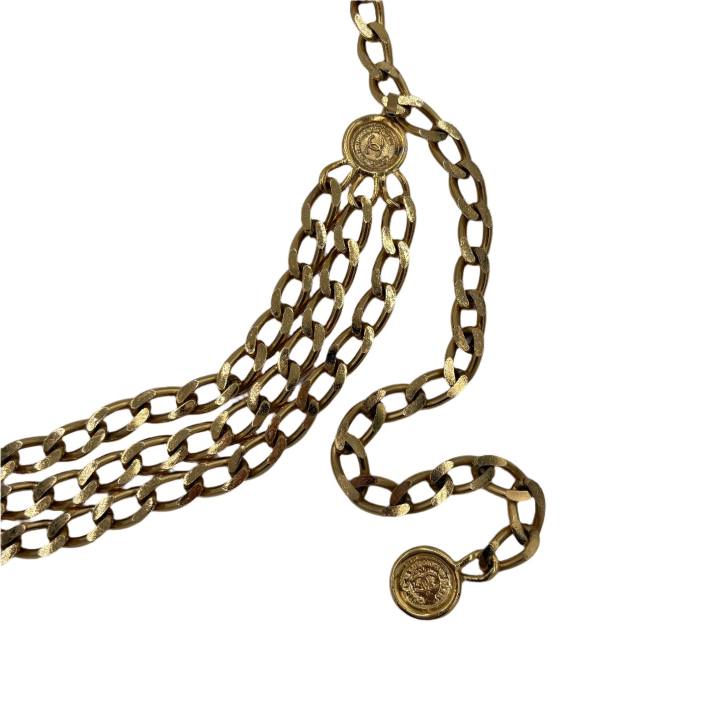 Vintage Chanel Triple Chain Belt