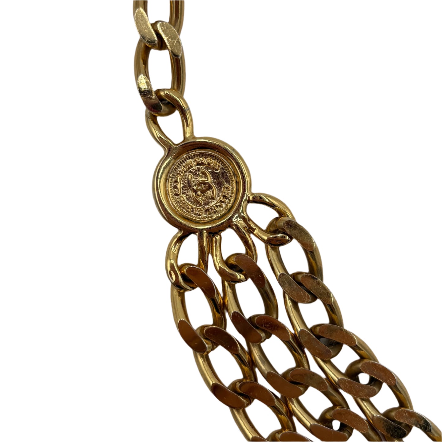 Vintage Chanel Triple Chain Belt