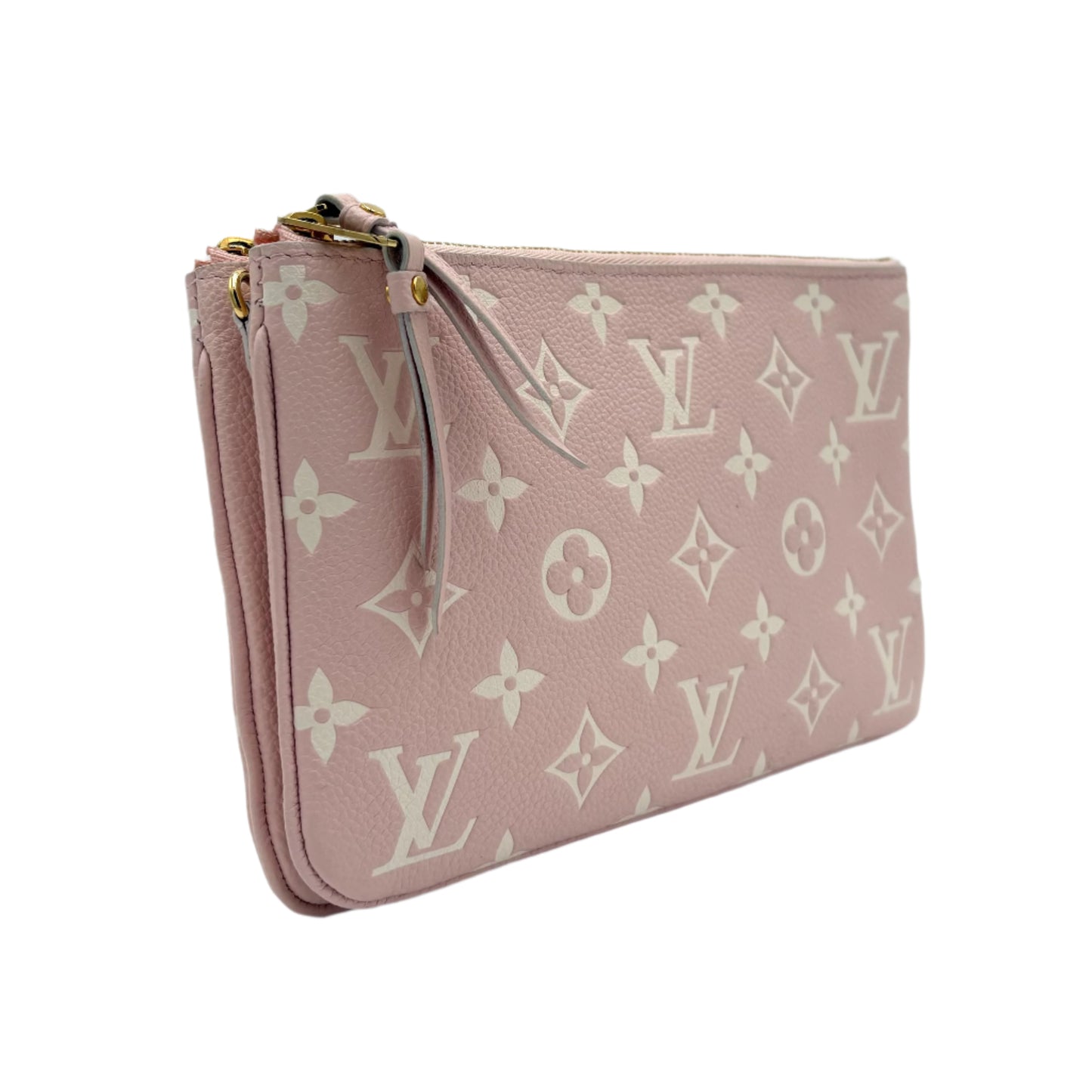 Louis Vuitton Double Zipper Pochette: Pink