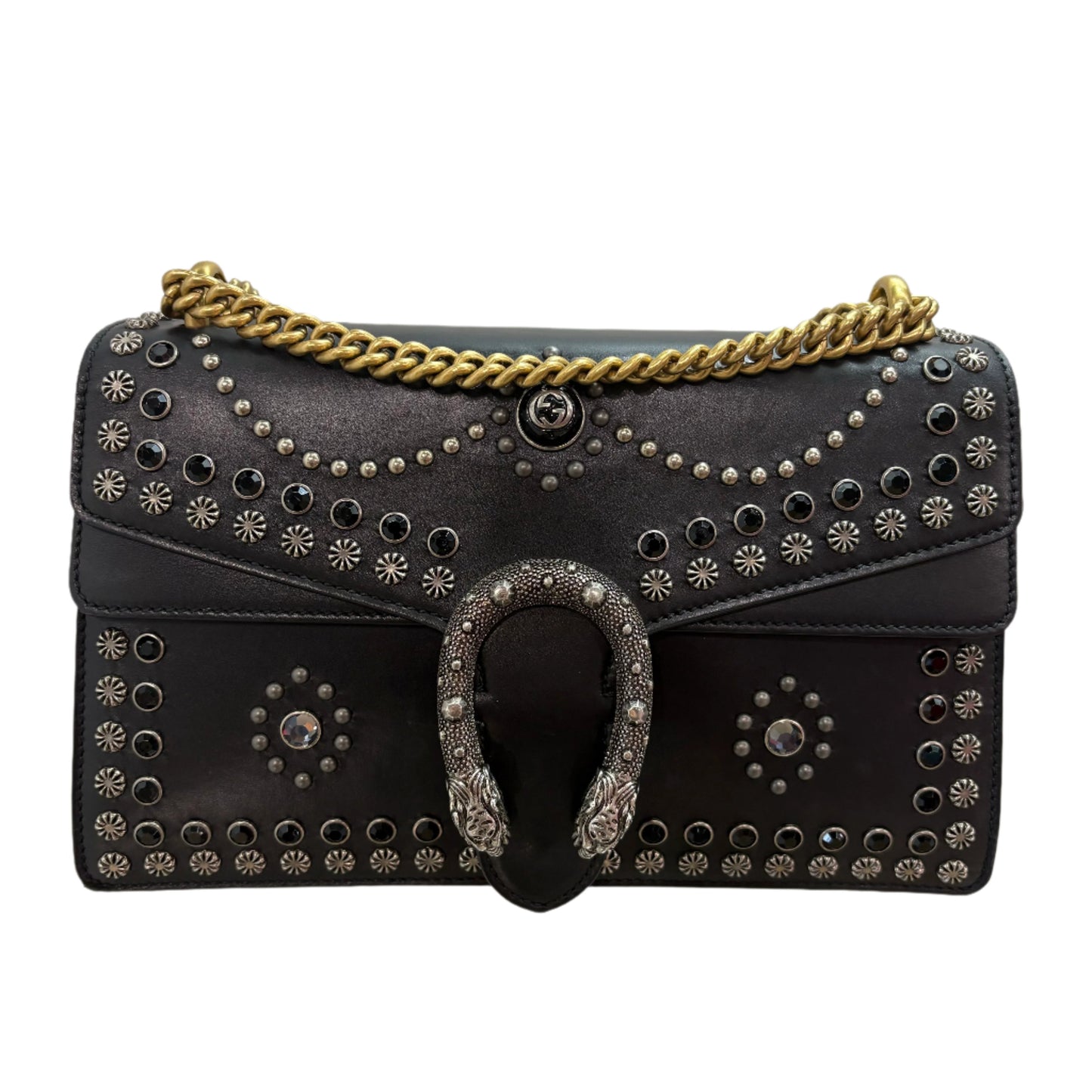 Gucci Small Studded Leather Dionysus Bag