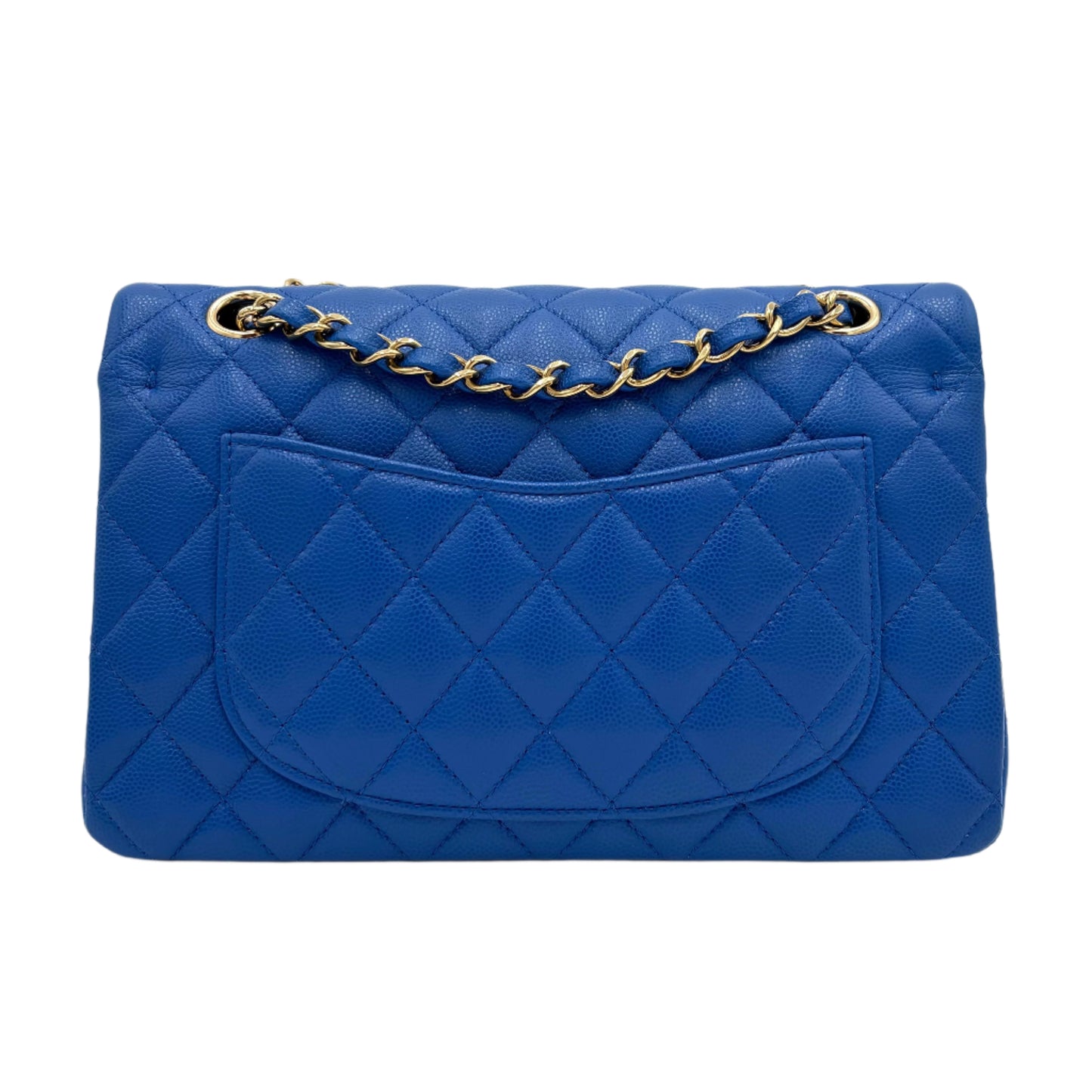 Chipped Chanel Caviar Double Flap Bag