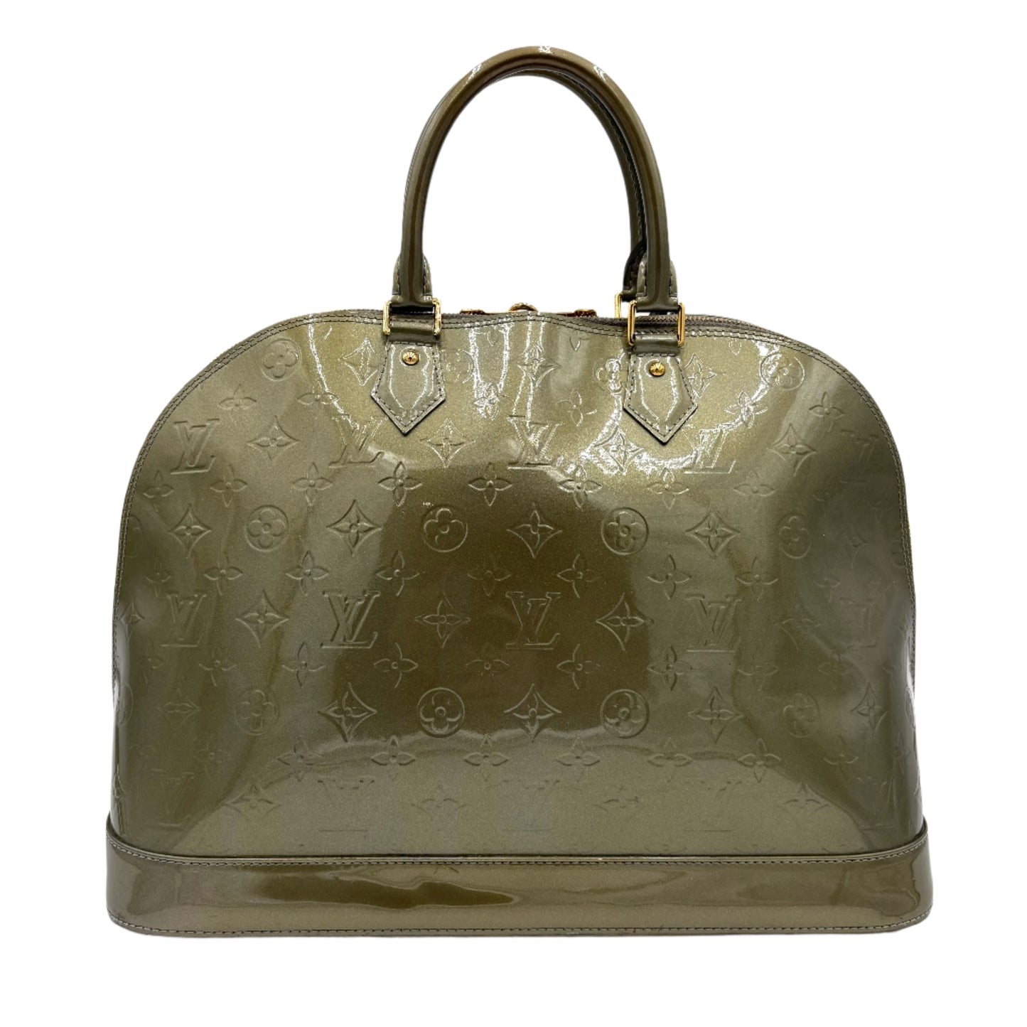 Louis Vuitton Alma GM-Olive Vernis
