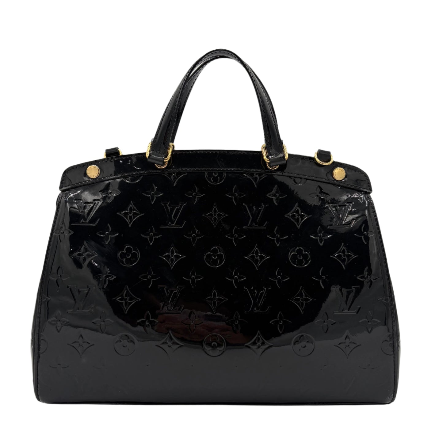 Louis Vuitton Brea Handbag-Vernis Black : MM