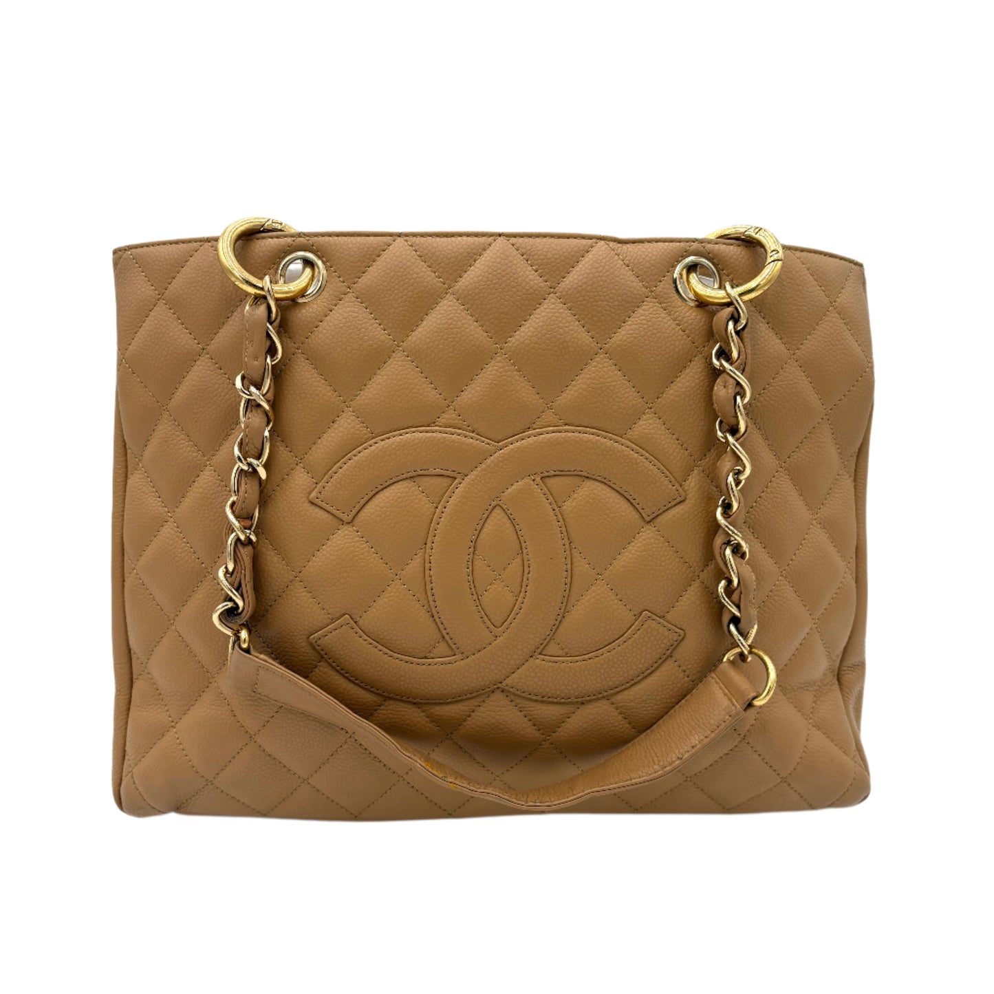 2011 Chanel Grand Shopping Tote-Light Beige