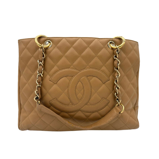 2011 Chanel Grand Shopping Tote-Light Beige
