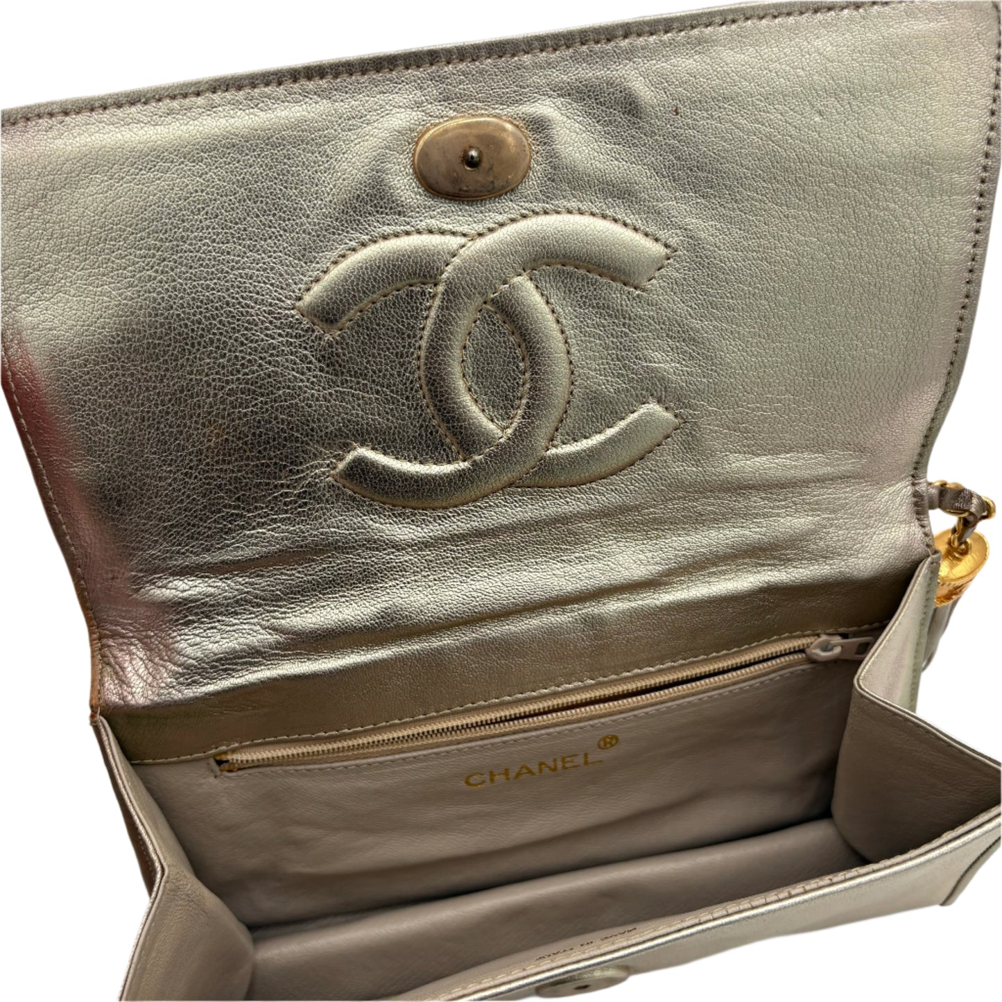Rare 1986 Chanel Sequin Clutch