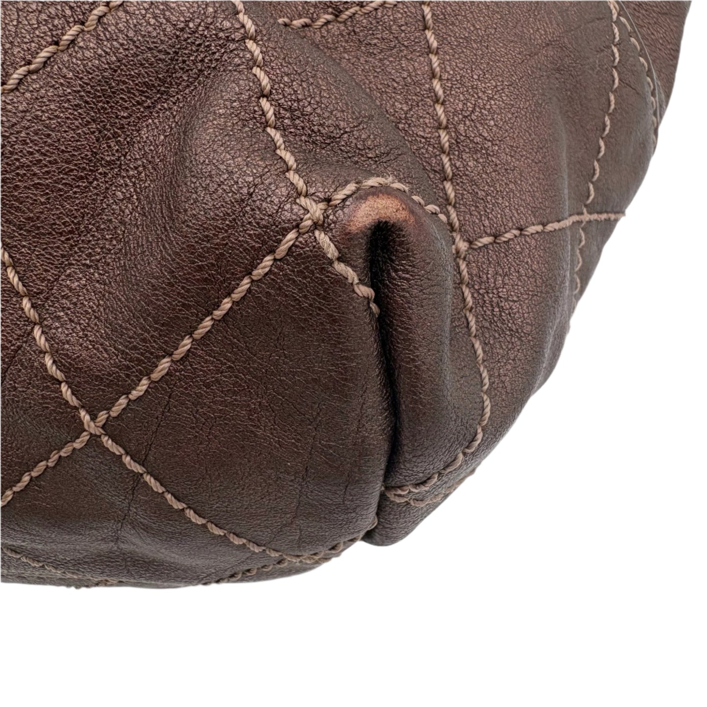 2007 Chanel Coco Cabas Brown Tote