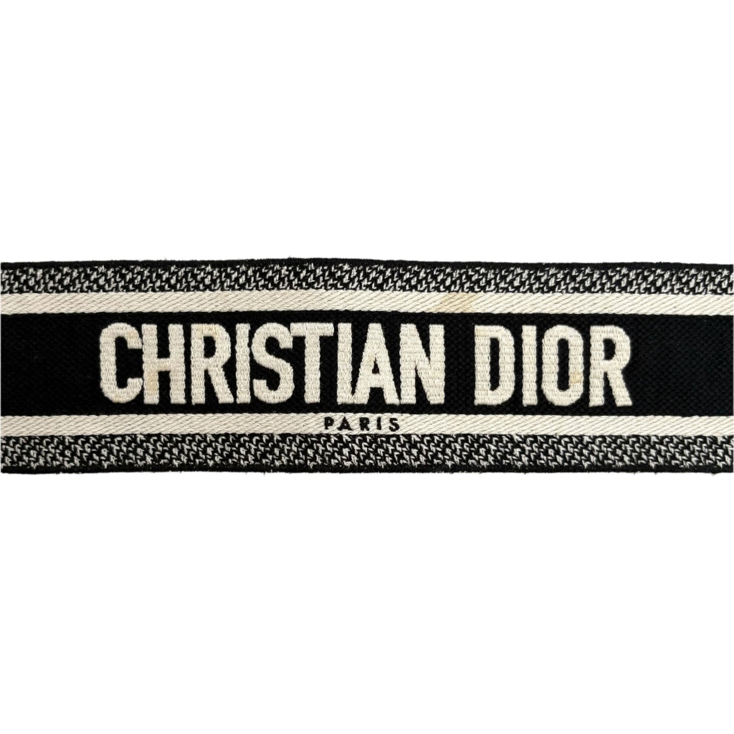 NWOT Christian Dior Paris Embroidery Guitar Strap