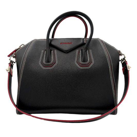 Givenchy Antigone Satchel Bag-Black/Red : Medium