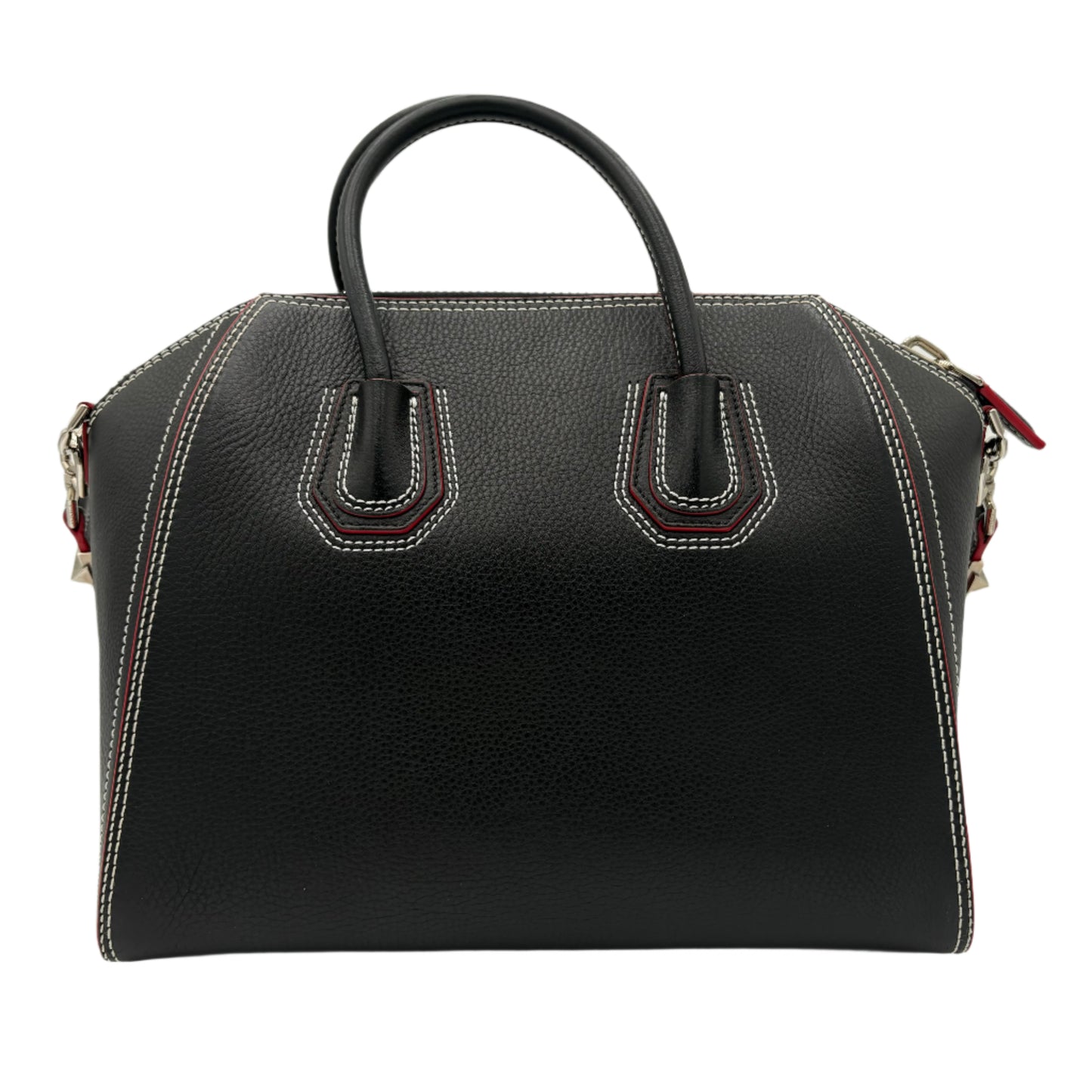 Givenchy Antigone Satchel Bag-Black/Red : Medium